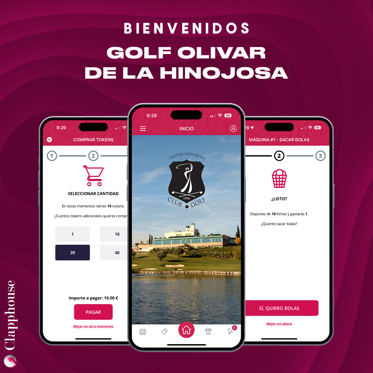 Golf Olivar de la Hinojosa se incorpora a Clapphouse